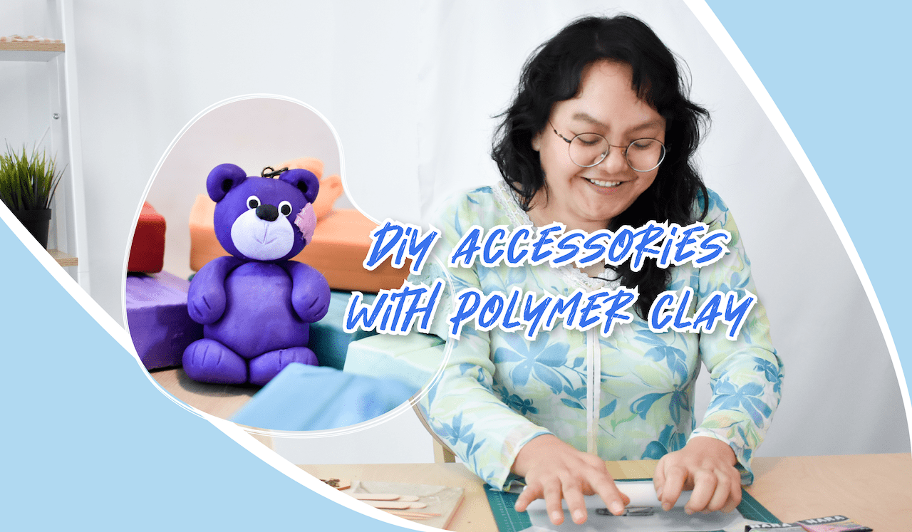 DIY Polymer Clay Teddy Bear with TheArtsyCraftsy