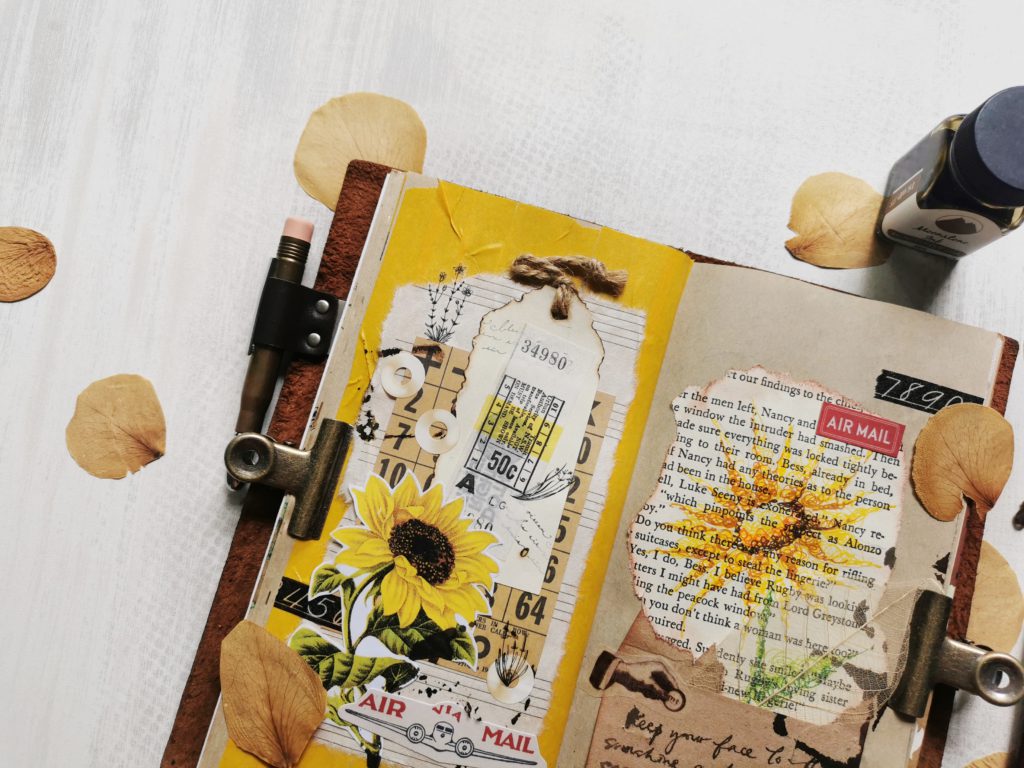 Easy Collage Organization Ideas And Tips For Art Journaling
